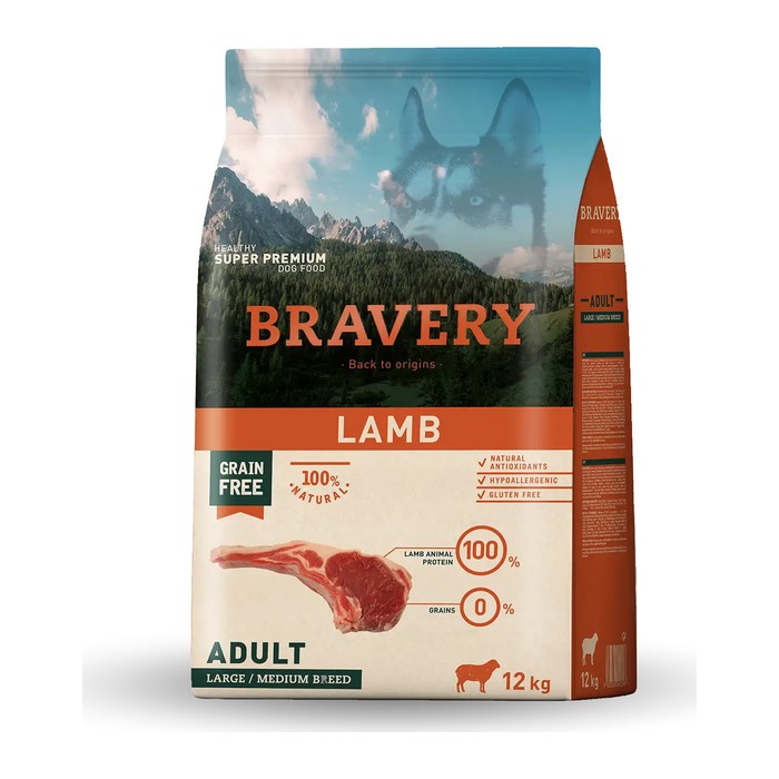 Bravery Cordero (Lamb) — Adulto razas medianas y grandes
