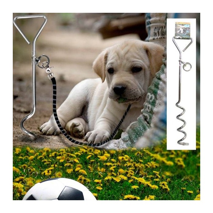 Estaca DE Amarre para mascota 9 MM X 18"