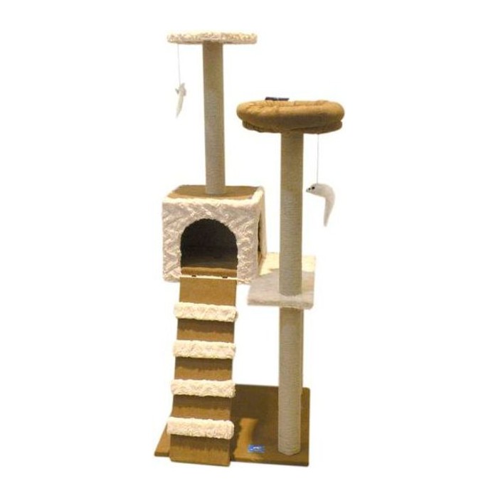 Rascador Gimnasio para Gatos 49*49*130 CM