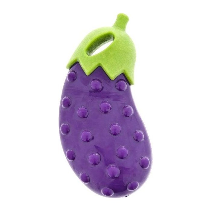 Juguete Berenjena TPR CON Squeaker 14X7X5CM
