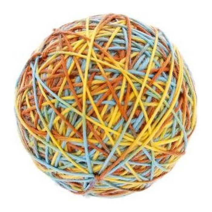 Pelota BOL DE Colores Gato 9CM