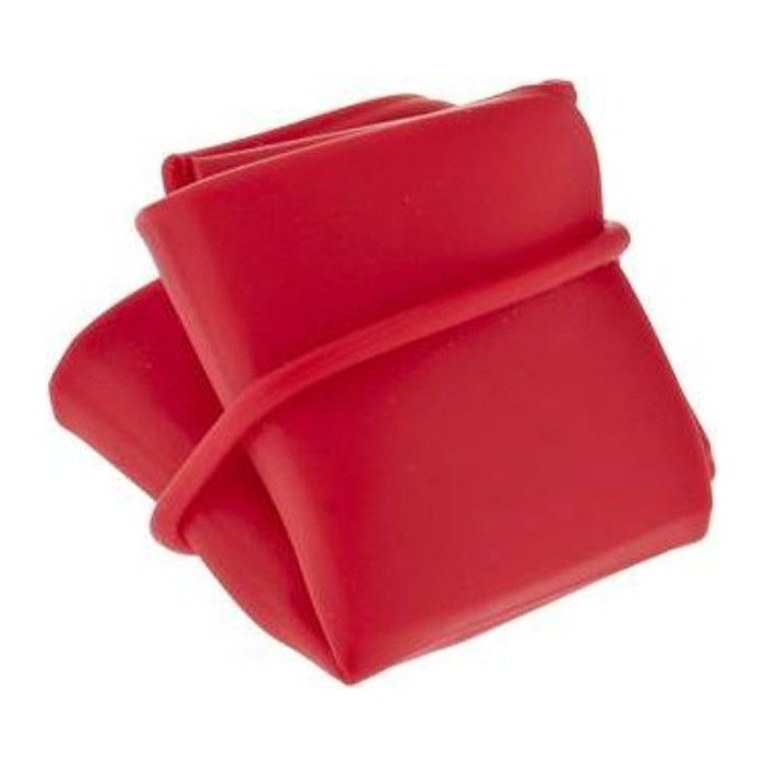 Comedero Cuenco Plegable DE Viaje 12X12X5CM Rojo