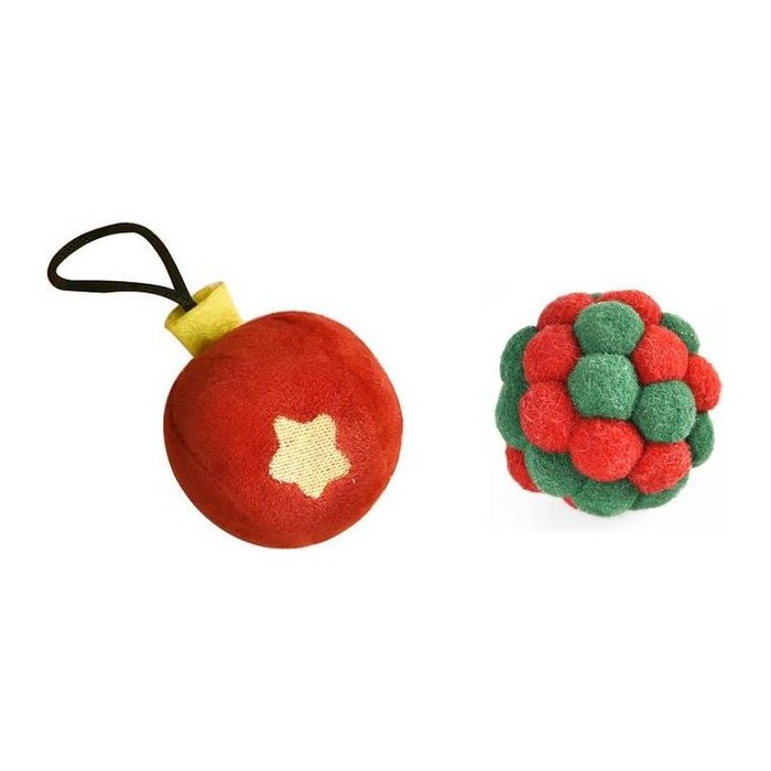 Palline Natalizie diám. 4,5CM Juguete Gatto