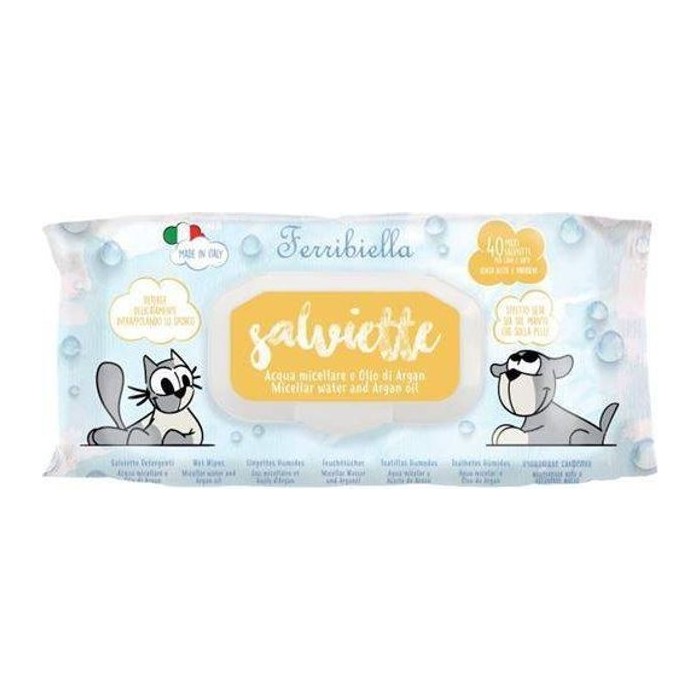 Toallitas Humedas Agua Micelar Y Argan 40 PZ