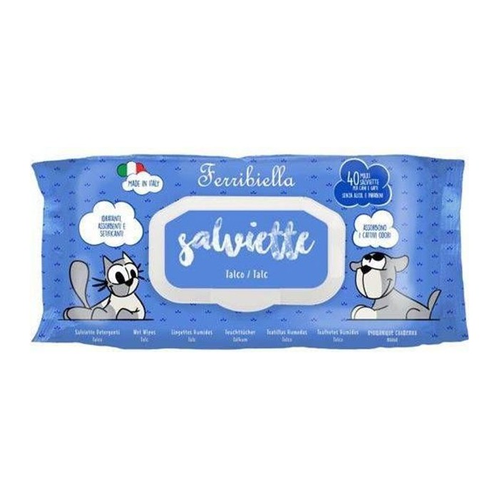 Toallitas Humedas Talco 40PZ