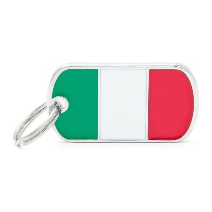 Chapa Bandera Italia Flags
