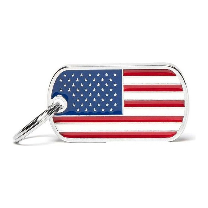Chapa Bandera U.S.A. Flags