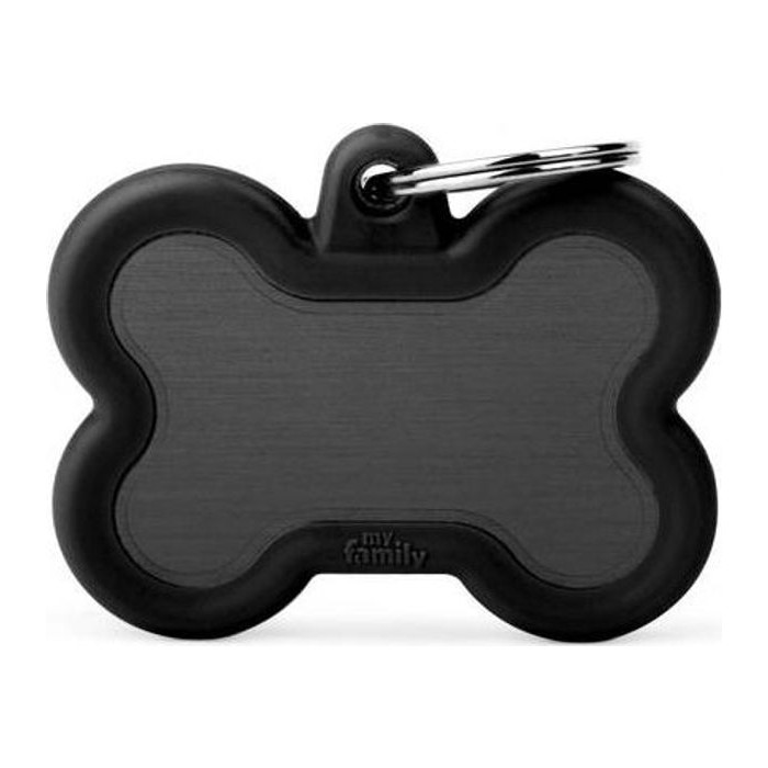 Chapa negro Bone ALU negro Rubber