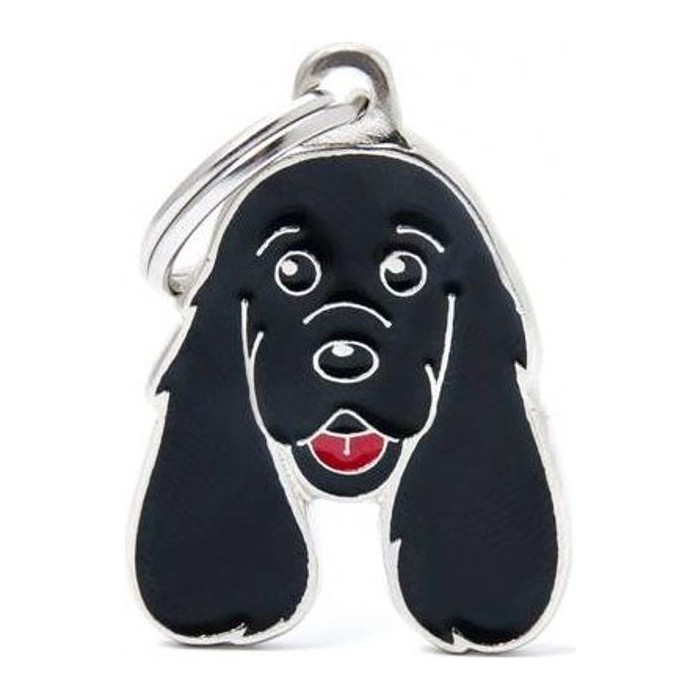 Chapa Cocker Spaniel Negro