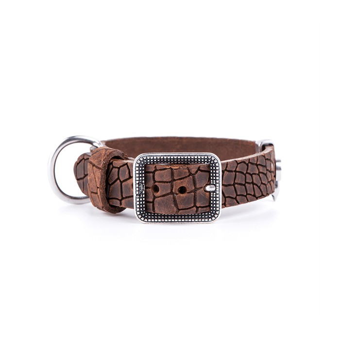 Collar 35/41-2,8 CM Cuero Tucson Marron