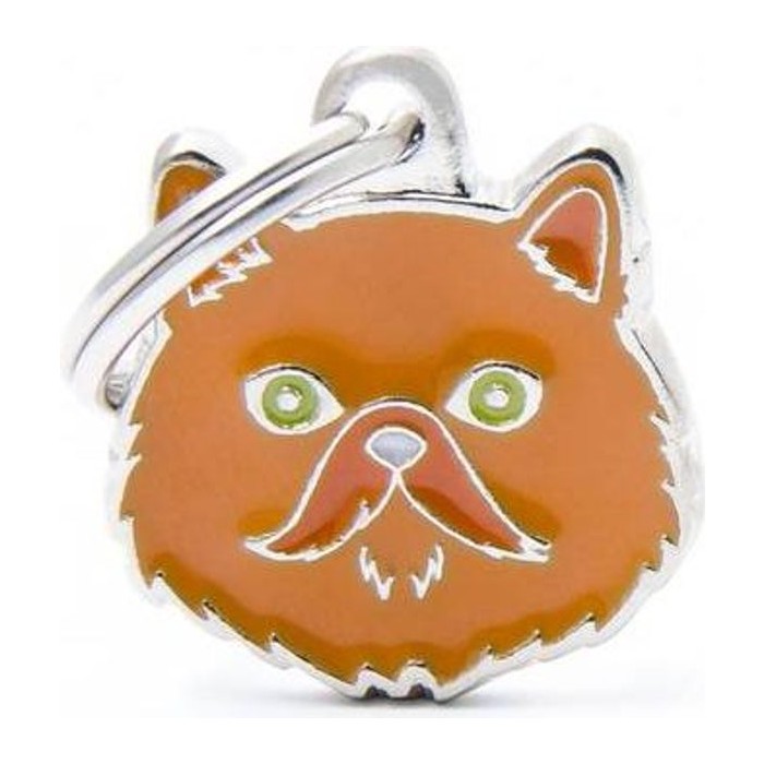 Chapa Gato Persa Rojo