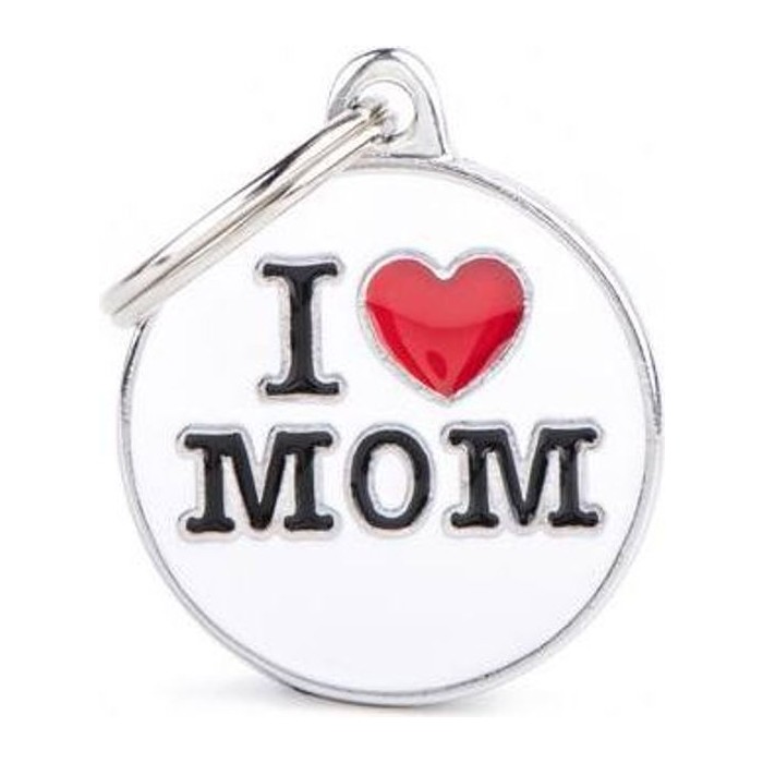 Chapa I Love MOM (variante 2)