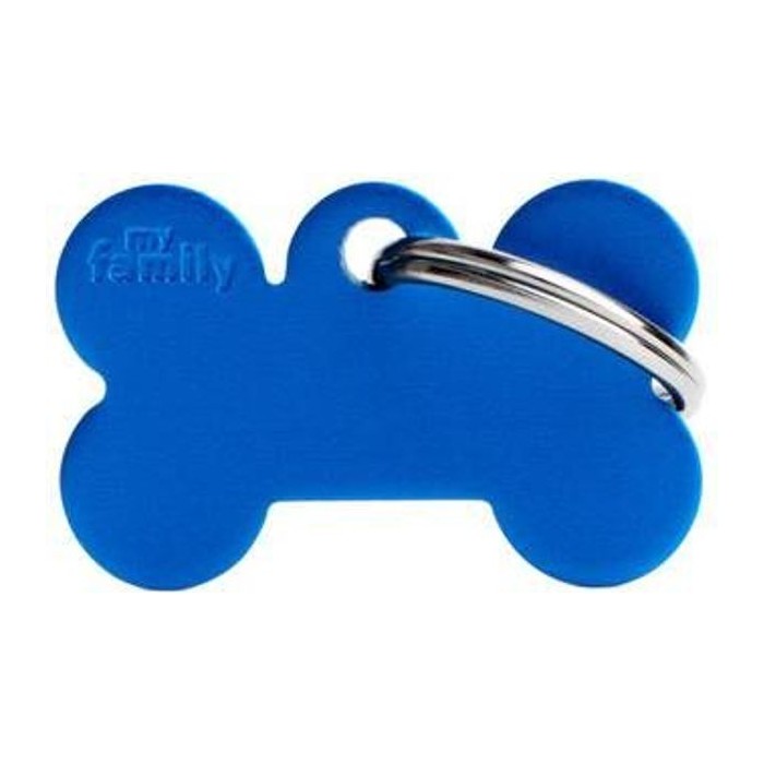MF Hueso Pequeño Aluminio Azul