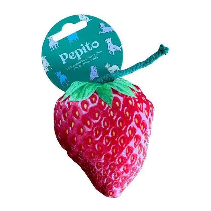 Juguete Frutilla Catmint Para Gato 10.5*9*4.5
