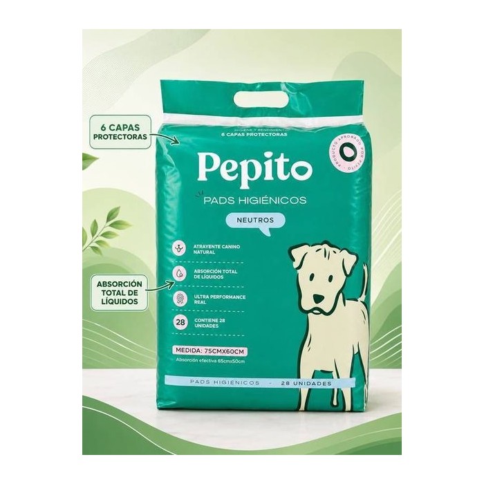 Pads Pepito 28UN 75X60
