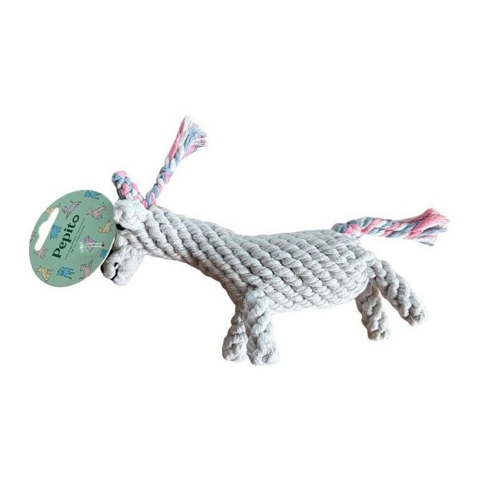 Unicornio Cuerda DE Algodón 26 cm