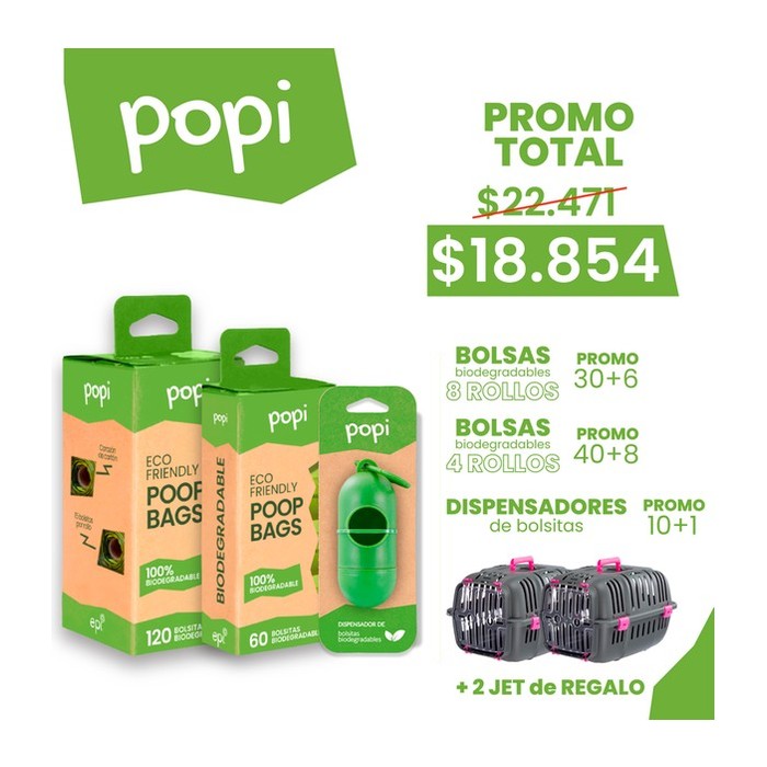 Z Pack Total - Bolsitas + Dispensadores + Jet de Regalo