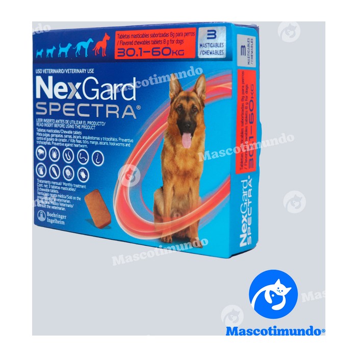 Nexgard Spectra XL (30-60kg)