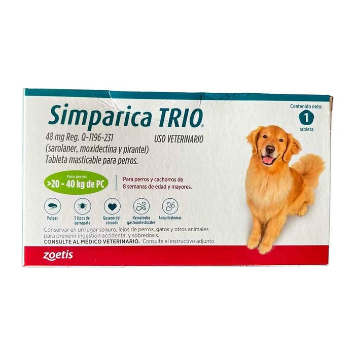 Simparica Trio 20,1-40kg