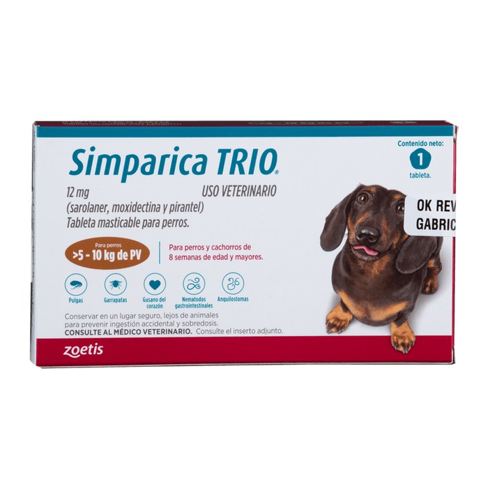 Simparica Trio 5,1-10kg
