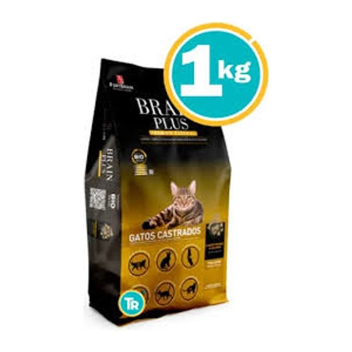 Brain Plus Gato Castrado 1 kg
