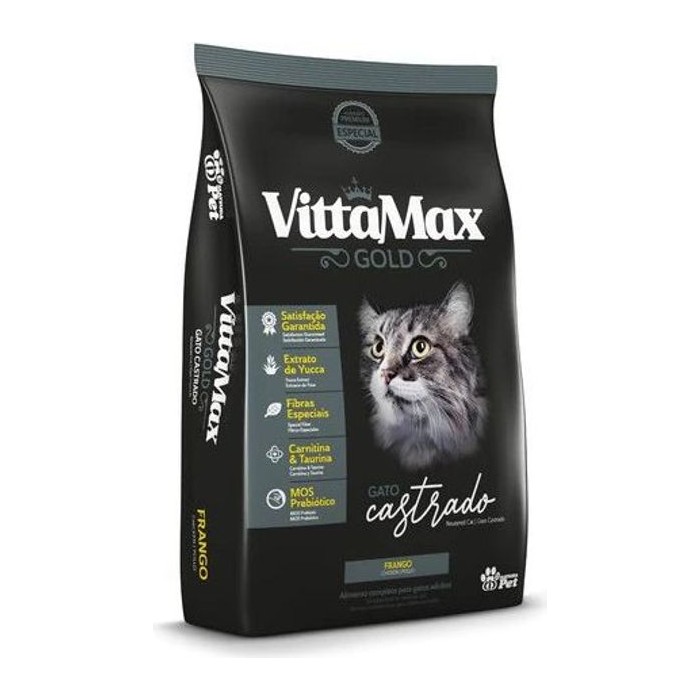 VittaMax Gato Gold castrado pollo y arroz — 10 kg
