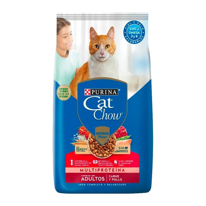Cat Chow Adulto Carne y Pollo 1 kg