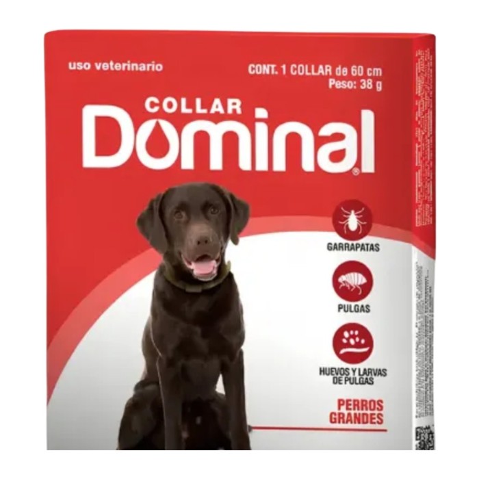 Dominal collar antipulgas grande