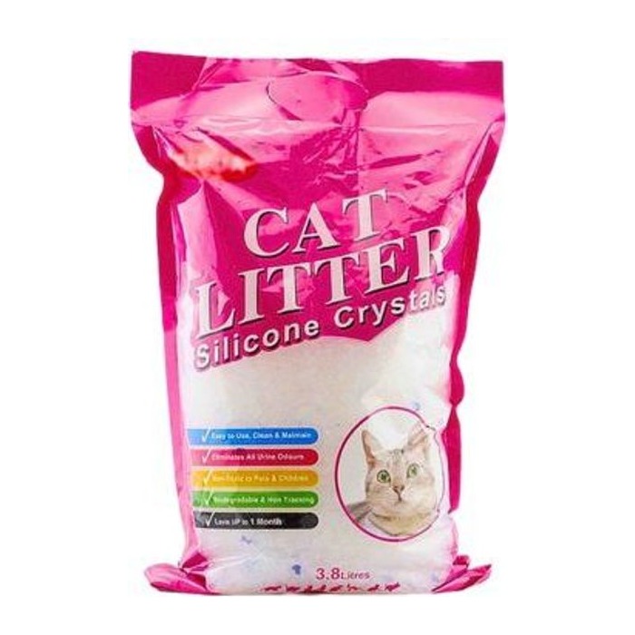 Gel de sílice Cat Litter — 3,8 L