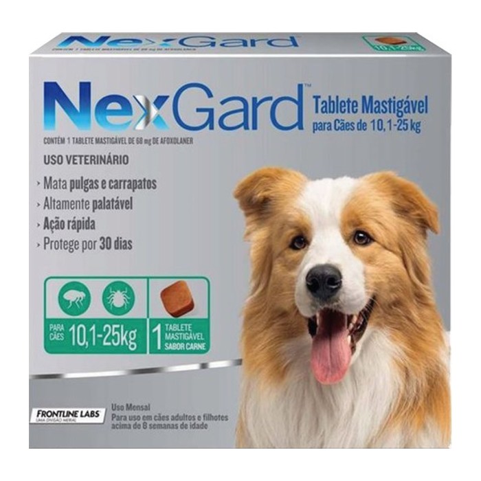 Nexgard — perros de 10 a 25 kg