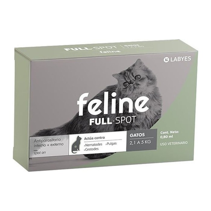 Pipeta Feline Fullspot — gatos de 2 a 5 kg