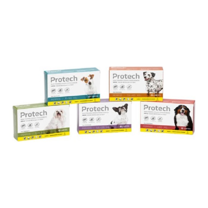 Protech 4 en 1 pipeta perro — 11 a 25 kg