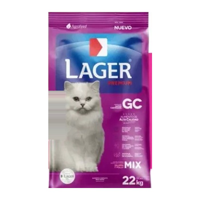 Lager Gatos Adultos Castrado 22 kg