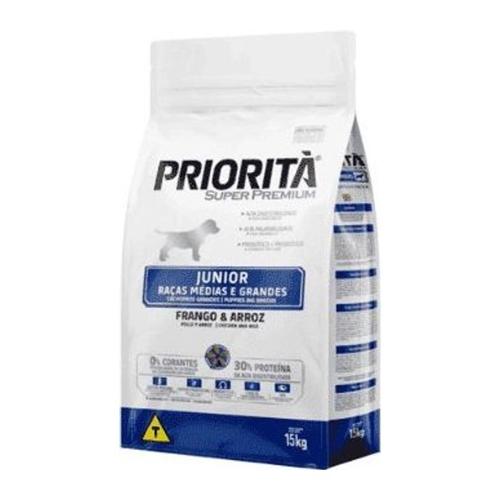 Priorita junior mediano y gran porte — 15 kg