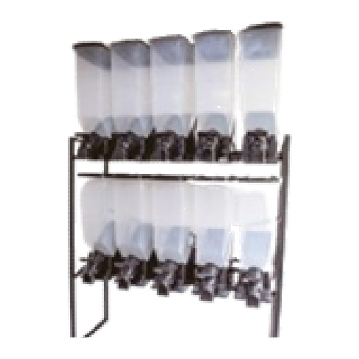 Dispensador de alimento 10 tolvas, ~22kg