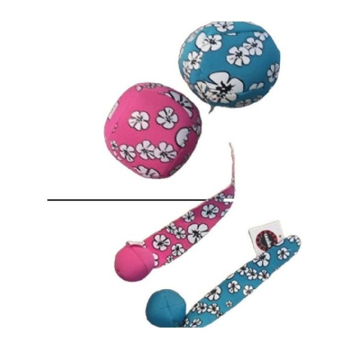 Pelota de tela neoprene con cola / con relleno (c/u)