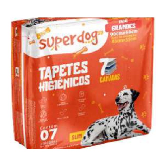 Desde Pañales sanitarios Superdog grande/mediano/chico (paq x7)