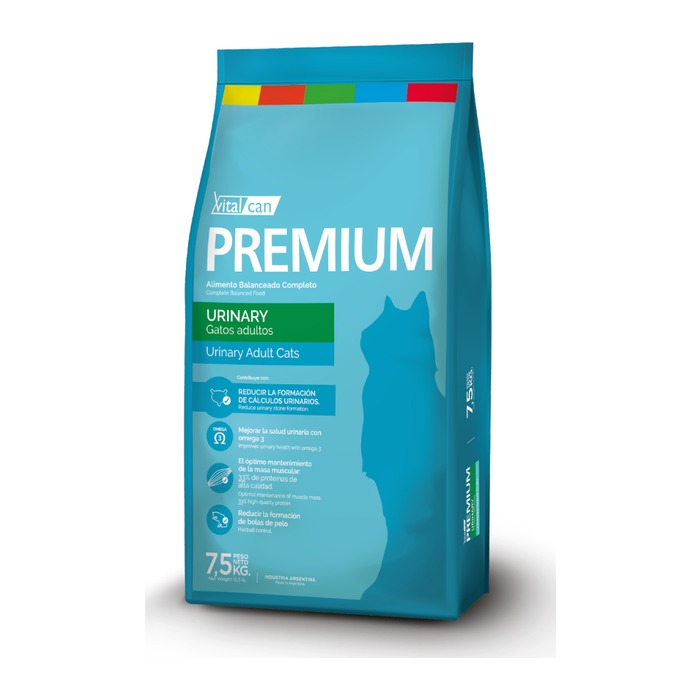 VitalCan Premium gato urinary — 7,5 kg